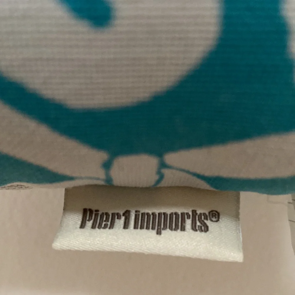 Pier one import pillows (2) . 15 by 15 . - Picture 3 of 3